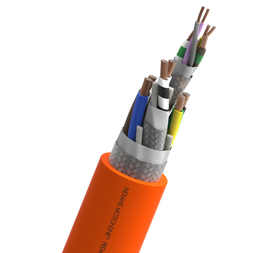 HYBRID CABLES ACC. TO HEIDENHAIN HMC6® STANDARD (4G4,0+(2x1,0)C+(2x0,24+2x2x0,09)C)C