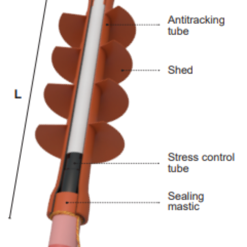 Heat shrink outdoor termination 52TTGE1