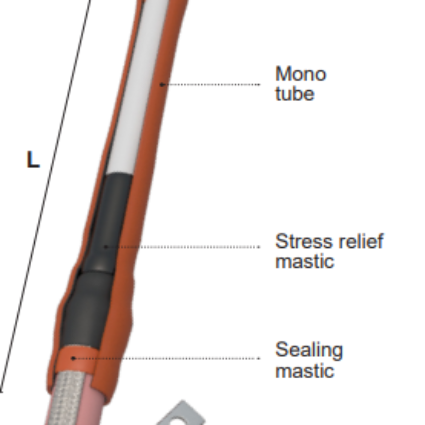 Heat shrink indoor termination                                                                   MONOi FCi