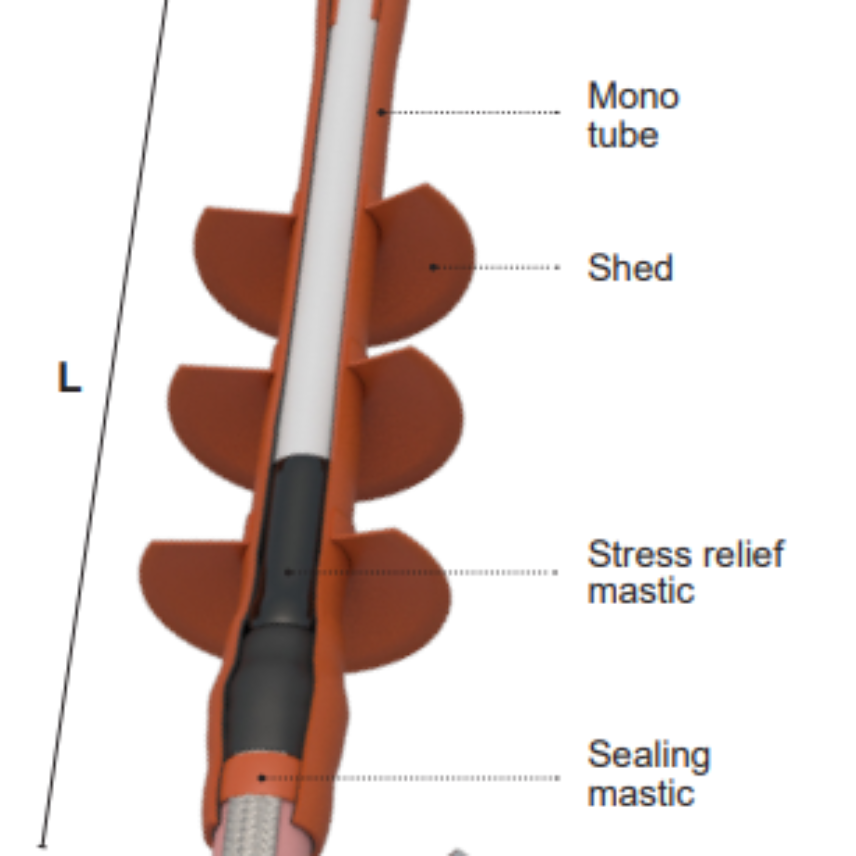 Heat shrink outdoor termination MONOe FCi