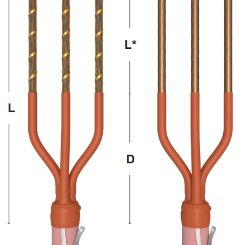 Heat shrink outdoor termination MONOe3 W