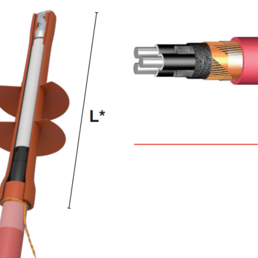 Heat shrink outdoor termination MONOe3 CW