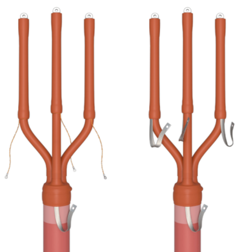 Heat shrink indoor termination MONOi3 W 